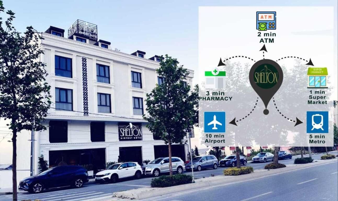Shelton Airport Hotel Arnavutkoy Exterior foto